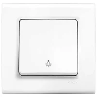 Viko 90440003 Linnera/Rollina Beyaz Light Mekanizma - Çerçevesiz - 1