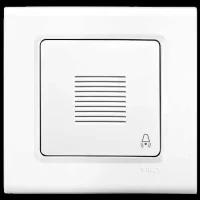 Viko 90440009 Linnera/Rollina Beyaz Zil (Buzzer) Mekanizma+Kapak - 1