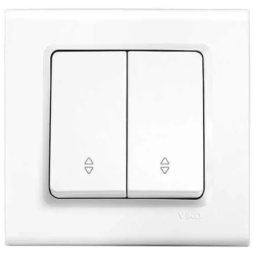 Viko 90440017 Linnera/Rollina Beyaz Komutatör Vavien Mekanizma - Çerçevesiz - 1