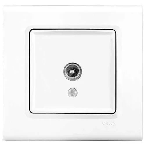 Viko 90440059 Viko Linnera/Rollina Beyaz TV Geçişli 12dB Mekanizma+Kapak - 1