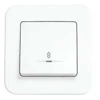 Viko 90440063 Linnera/Rollina Beyaz Işık Vavien Mekanizma+Düğme - 1