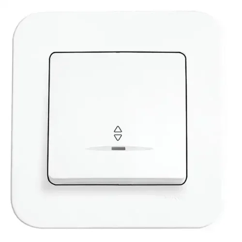 Viko 90440063 Linnera/Rollina Beyaz Işık Vavien Mekanizma+Düğme - 1