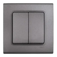 Viko 90442002 Linnera Life Granit Grisi Komütatör - Çerçevesiz - 1