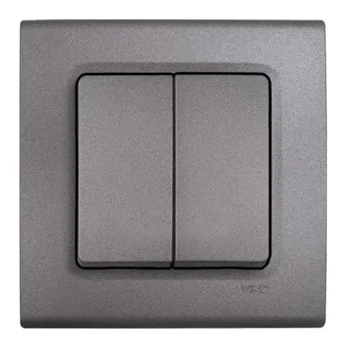 Viko 90442002 Linnera Life Granit Grisi Komütatör - Çerçevesiz - 1