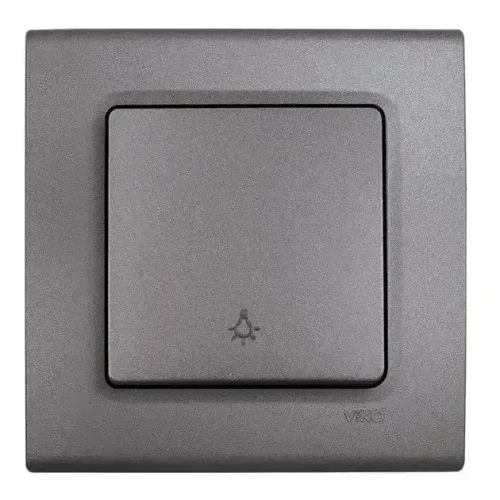 Viko 90442003 Linnera Life Granit Grisi Light - Çerçevesiz - 1