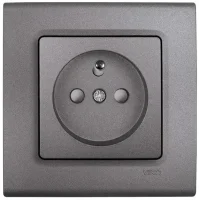 Viko 90442045 Linnera Life Granit Grisi UPS Priz Mekanizma Kapak - Çerçevesiz - 1