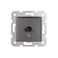 Viko 90442060 Linnera Life Granit Grisi TV Priz Geçişli (B-12dB) - Çerçevesiz - 1