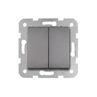 Viko 90442083 Linnera Life Granit Grisi Impulse Komütatör - Çerçevesiz - 1