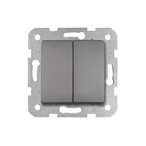 Viko 90442083 Linnera Life Granit Grisi Impulse Komütatör - Çerçevesiz - 1