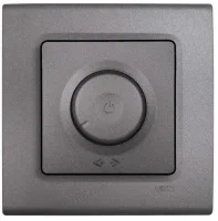 Viko 90442092 Linnera Life Granit Grisi Pro Dimmer RC 400 Watt Mekanizma Kapak - Çerçevesiz - 1