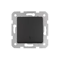 Viko 90444004 Linnera Life Gece Siyahı Vavien Anahtar Mekanizma - Çerçevesiz - 1