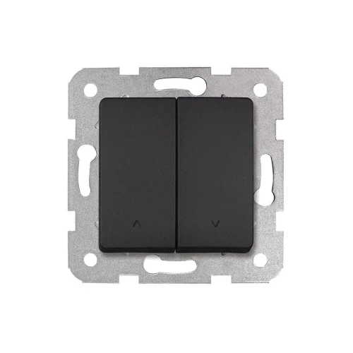 Viko 90444016 Linnera Life Gece Siyahı Jaluzi Kumanda Anahtarı - Çerçevesiz - 1