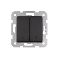 Viko 90444017 Linnera Life Gece Siyahı Komütatör Vavien - Çerçevesiz - 1