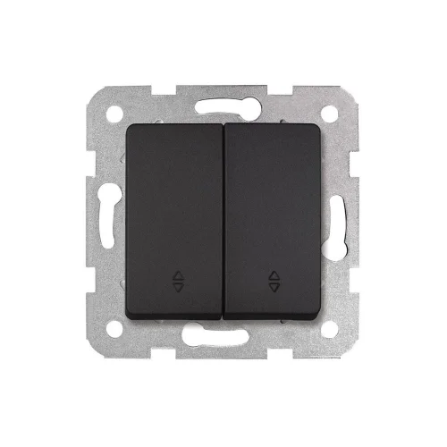 Viko 90444017 Linnera Life Gece Siyahı Komütatör Vavien - Çerçevesiz - 1