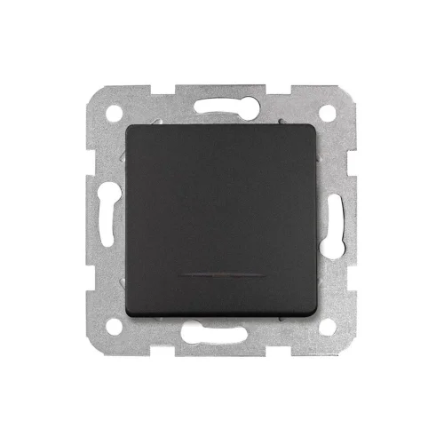 Viko 90444019 Linnera Life Gece Siyahı Işıklı Anahtar Mekanizma - Çerçevesiz - 1