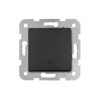 Viko 90444031 Linnera Life Gece Siyahı Permütatör (Ara Vavien) Mekanizma - Çerçevesiz - 1