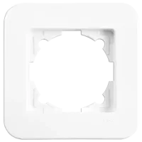 Viko 90480051 Rollina Beyaz Tekli Çerçeve - 1