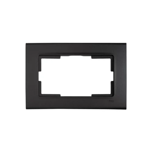 Viko 90484007 Linnera Life Gece Siyahı Sıva Altı İkili Çerçeve - 1