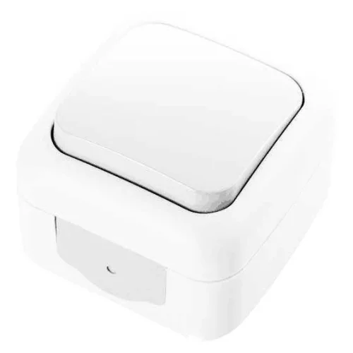 Viko 90555401 Palmiye Beyaz Anahtar - 1