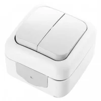 Viko 90555402 Palmiye Beyaz Komütatör - 1