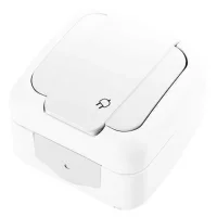 Viko 90555415 Palmiye Beyaz UPS Priz - 1