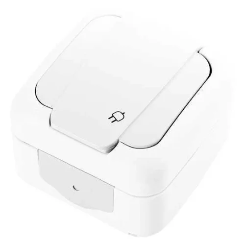 Viko 90555415 Palmiye Beyaz UPS Priz - 1