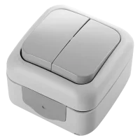 Viko 90555502 Palmiye Gri Komütatör - 1