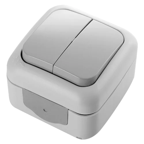 Viko 90555502 Palmiye Gri Komütatör - 1