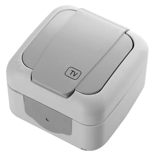 Viko 90555510 Viko Palmiye Gri TV Sonlu - 1