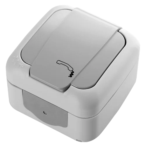 Viko 90555513 Palmiye Gri Tekli Nümeris Cat3 - 1