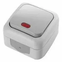 Viko 90555519 Palmiye Gri Işık Anahtar - 1