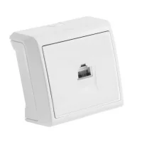 Viko 90681013 Vera Beyaz Tekli Nümeris Cat3 - 1