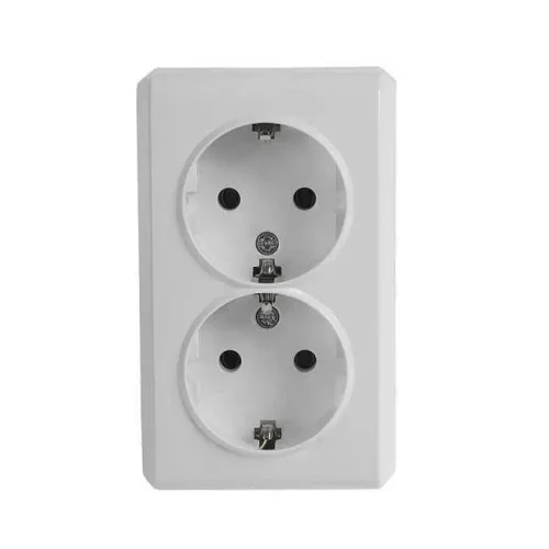Viko 90681056 Vera Beyaz İkili Topraklı Priz - 2