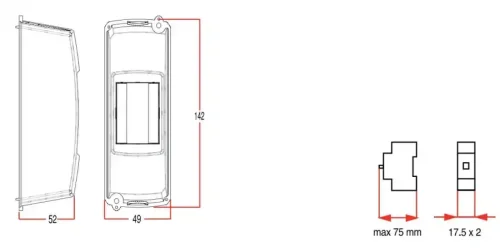 Viko 90914001 1-2'li Beyaz Sıva Üstü Sigorta Kutusu - 2