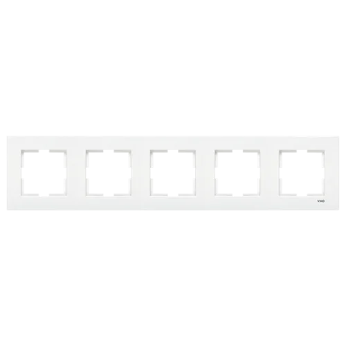 Viko 90960204 Karre Beyaz Beşli Çerçeve - 1