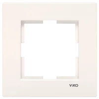 Viko 90960210 Karre Krem Tekli Çerçeve - 1