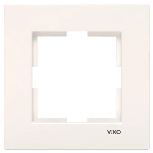 Viko 90960210 Karre Krem Tekli Çerçeve - 1