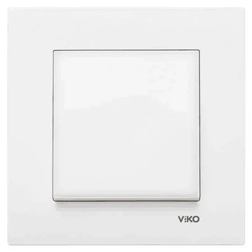 Viko 90967001 Karre/Meridian Beyaz Anahtar Mekanizma - Çerçevesiz - 1