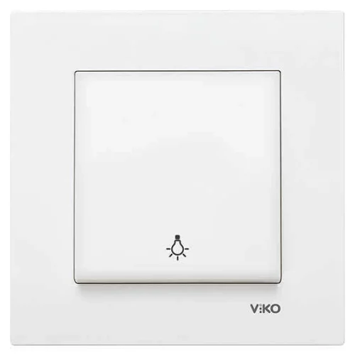 Viko 90967003 Karre/Meridian Beyaz Light Mekanizma - Çerçevesiz - 1