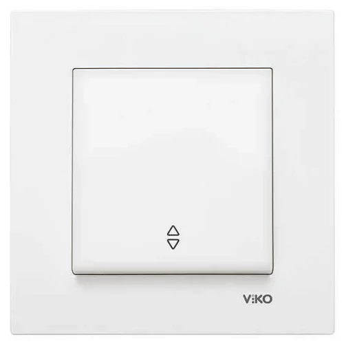 Viko 90967004 Karre/Meridian Beyaz Vavien Mekanizma - Çerçevesiz - 1