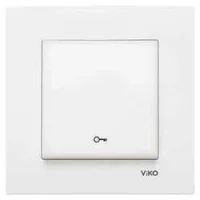Viko 90967005 Karre/Meridian Beyaz Kapı Otomatiği Mekanizma - Çerçevesiz - 2