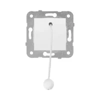 Viko 90967018 Karre/Meridian Beyaz İpli Acil Uyarı Butonu - Çerçevesiz - 1