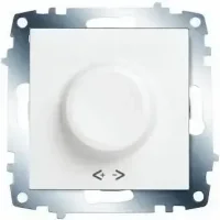 Viko 90967047 Karre/Meridian Beyaz Rotatif Dimmer R 40-600W - Çerçevesiz - 1
