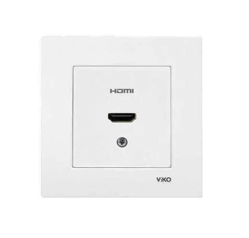 Viko 90967168 Karre/Meridian Beyaz Hdmı Konnektör Mekanizma - Çerçevesiz - 1
