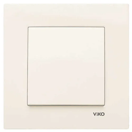 Viko 90967201 ​Karre/Meridian Krem Anahtar Mekanizma - Çerçevesiz - 1