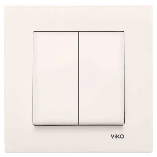 Viko 90967202 Karre/Meridian Krem Komütatör Mekanizma - Çerçevesiz - 1