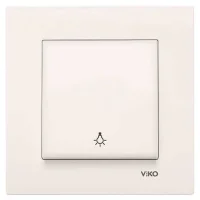 Viko 90967203 Karre/Meridian Krem Light Mekanizma - Çerçevesiz - 1