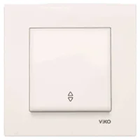 Viko 90967204 Karre/Meridian Krem Vavien Mekanizma - Çerçevesiz - 1