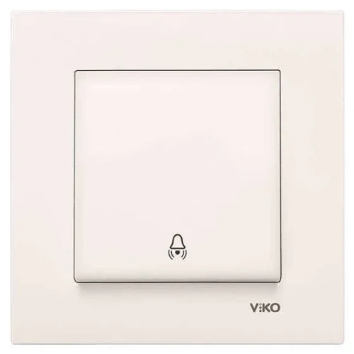 Viko 90967206 Karre/Meridian Krem Zil Anahtarı Mekanizma - Çerçevesiz - 1