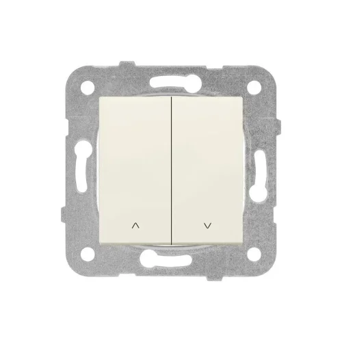 Viko 90967216 Karre/Meridian Krem Jaluzi Kumanda Anahtar Mekanizma - Çerçevesiz - 1